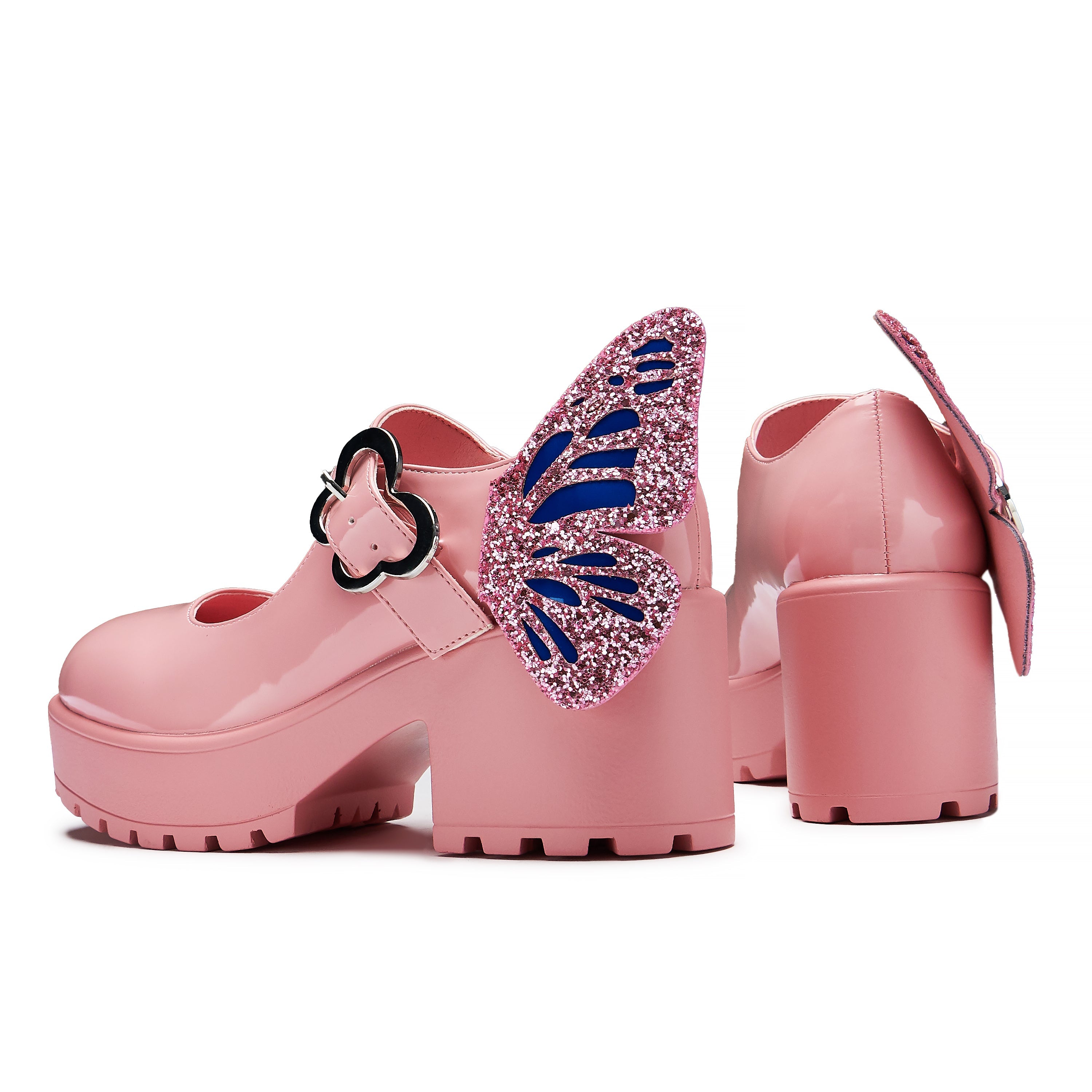 KOI Tira Pink Mary Janes ‘ Good Fairy Edition’