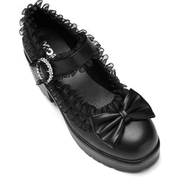 KOI Tira Ruffle Mary Janes ‘ Dark Delights Edition’