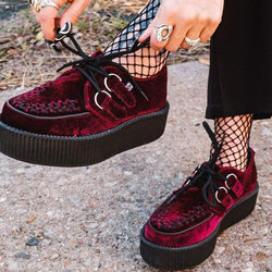 TUK-V8463-Burgundy-Size 10-Clearance