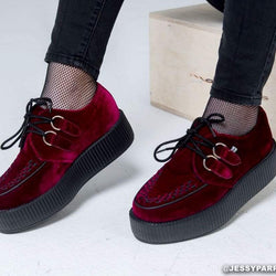 TUK-V8463-Burgundy-Size 10-Clearance