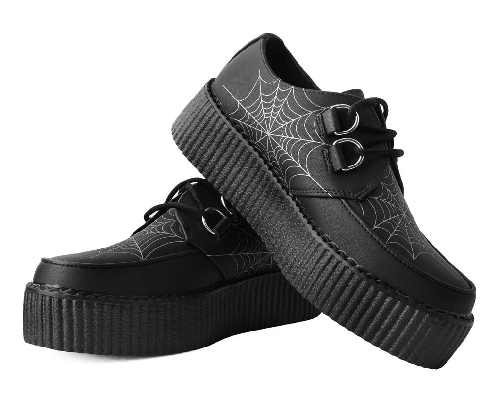TUK Black Glow Spiderweb Viva Mondo Creeper-Clearance