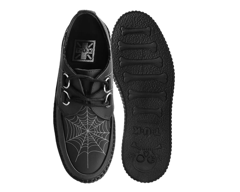 TUK Black Glow Spiderweb Viva Mondo Creeper-Clearance