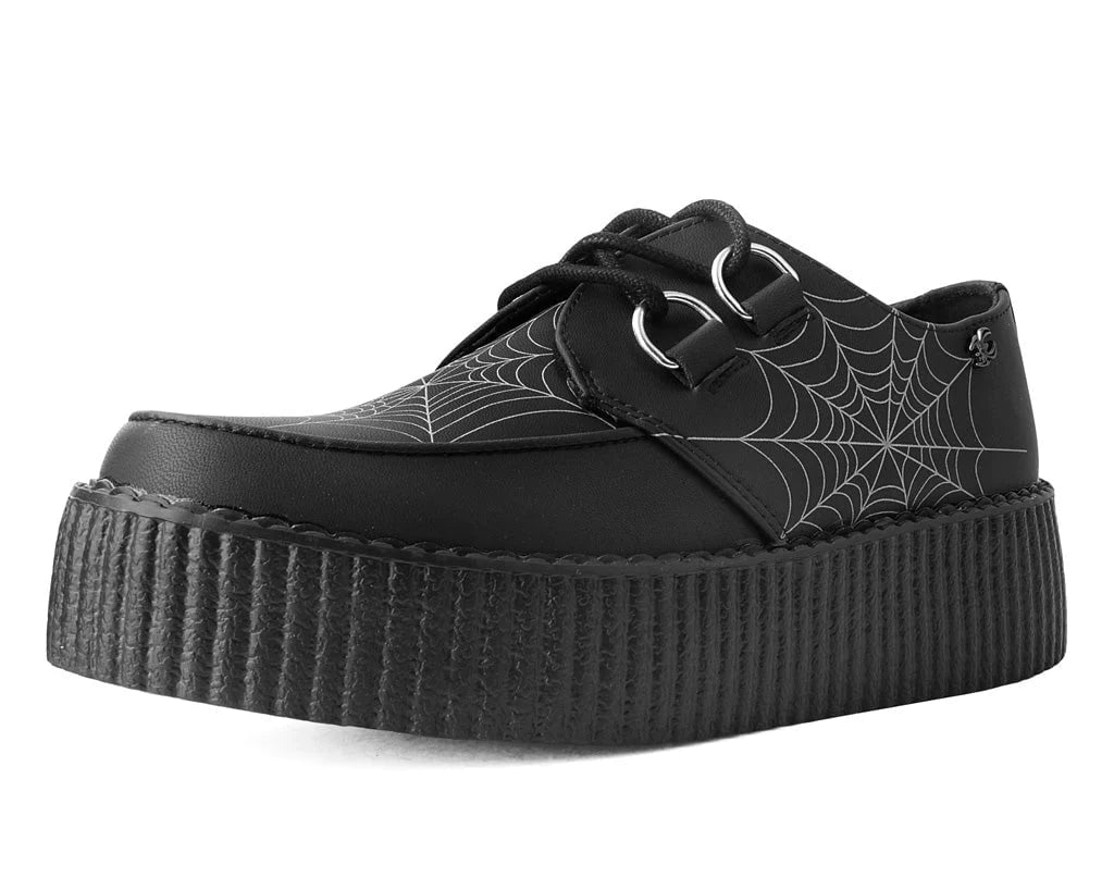TUK Black Glow Spiderweb Viva Mondo Creeper-Clearance