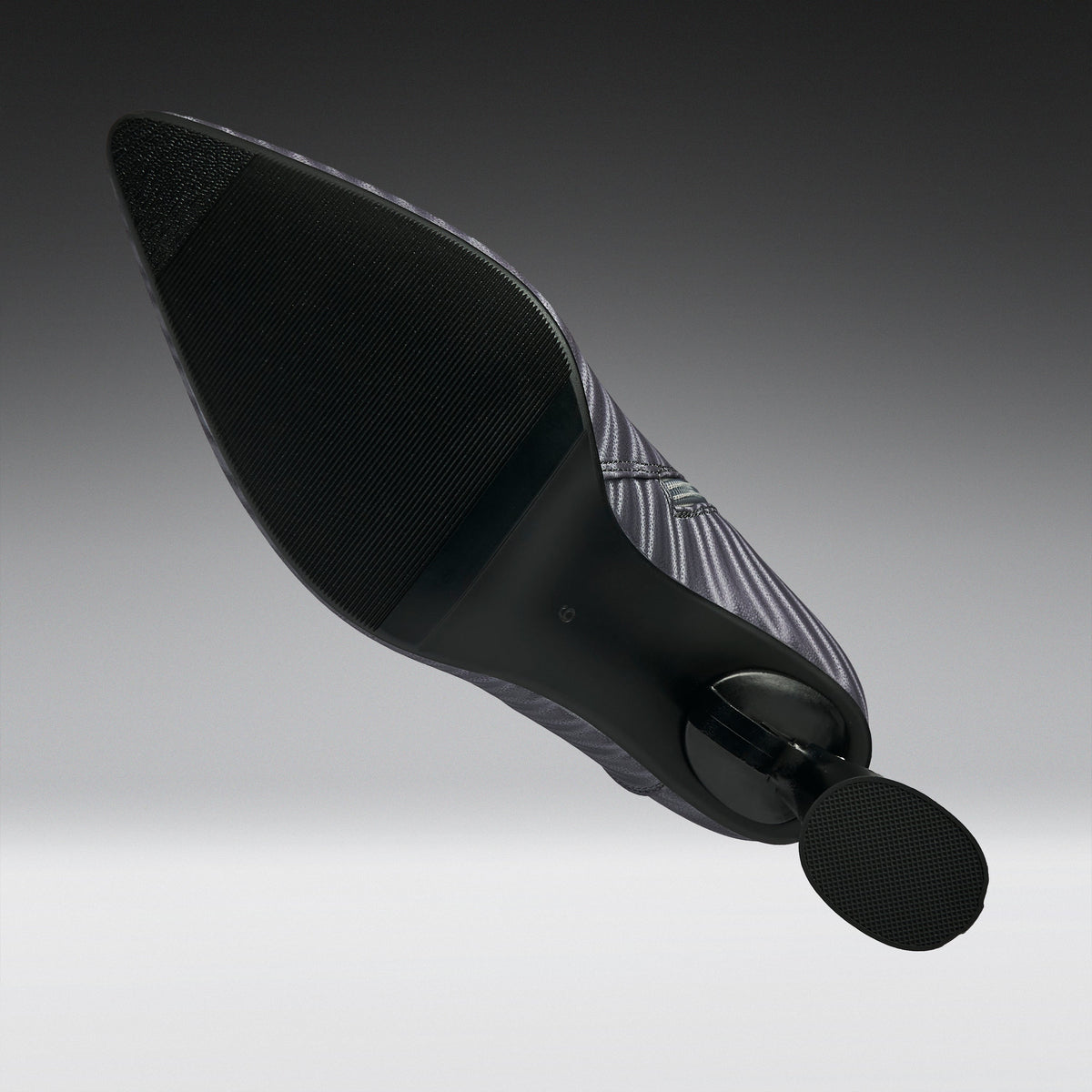 Vendetta Gun Heel Boots-Grey