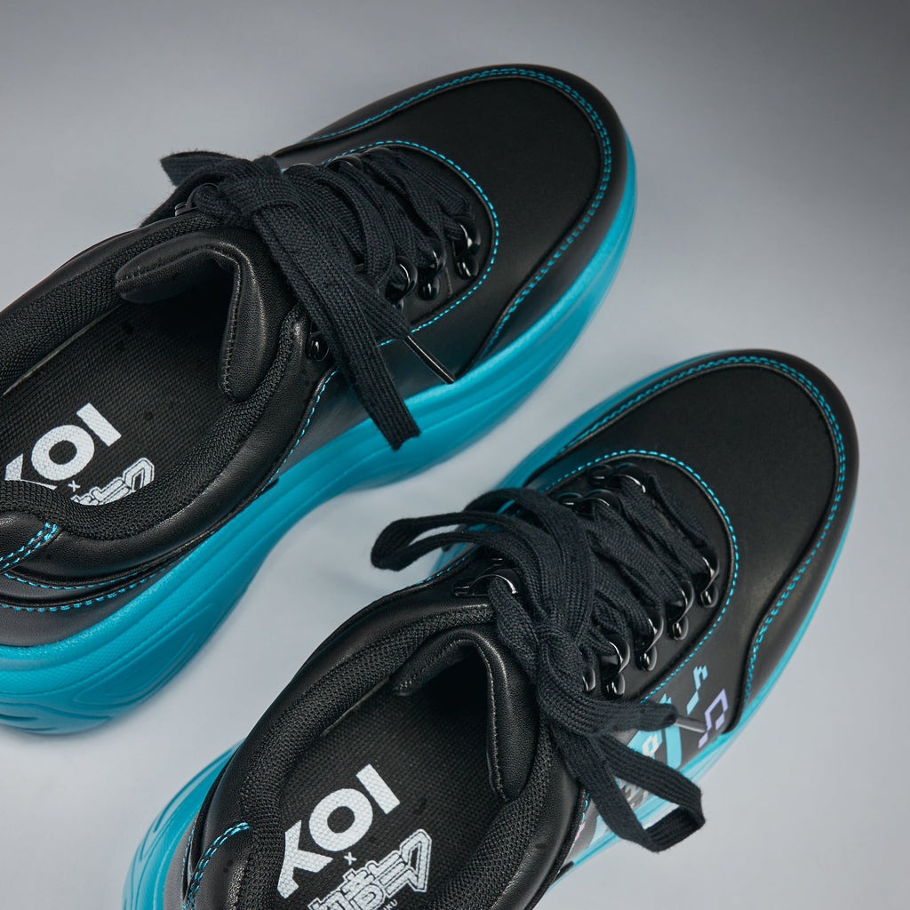 KOI Virtual Diva Miku Chunky Trainers - Black