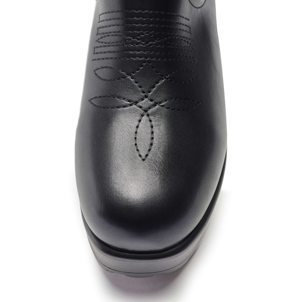 KOI WINTU Long Chunky Western Cowboy Boots