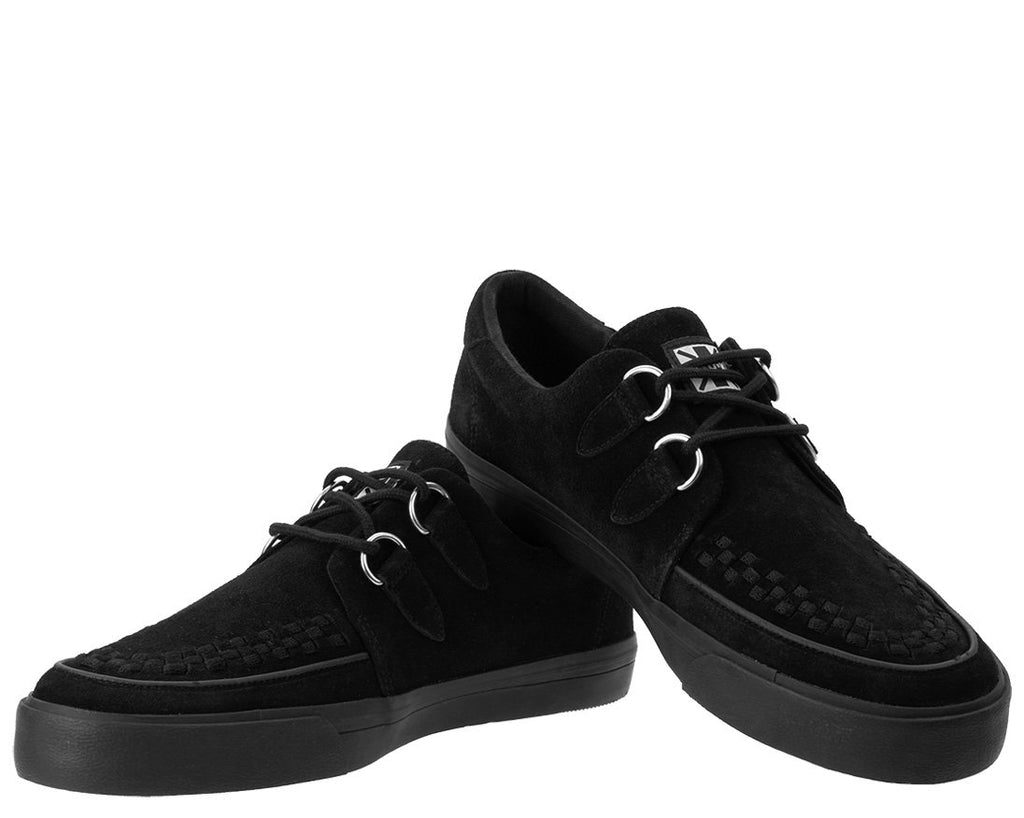 TUK Black Suede D-Ring VLK Sneaker-Clearance