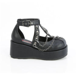 Demonia Cubby-28-Black-Size 7-Clearance
