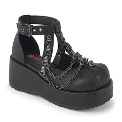Demonia Cubby-28-Black-Size 7-Clearance