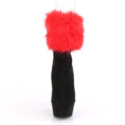 Pleaser Delight-1000-Black-Size 5-Clearance