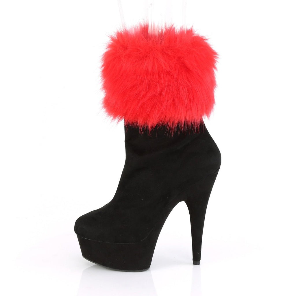 Pleaser Delight-1000-Black-Size 5-Clearance