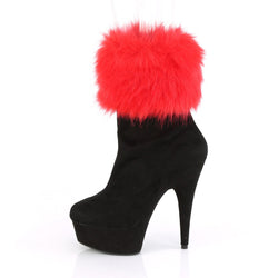 Pleaser Delight-1000-Black-Size 5-Clearance