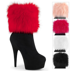 Pleaser Delight-1000-Black-Size 5-Clearance
