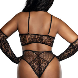 Dentelle 3 pièces. Ensemble