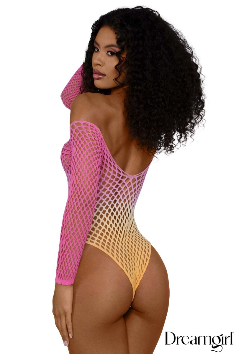 Dreamgirl Ombré Net Teddy