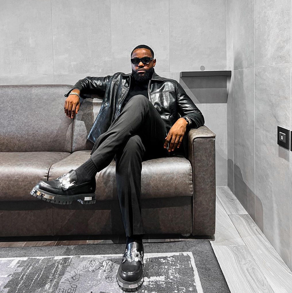 My Metal Men’s Loafers - Taille noire en solde 9