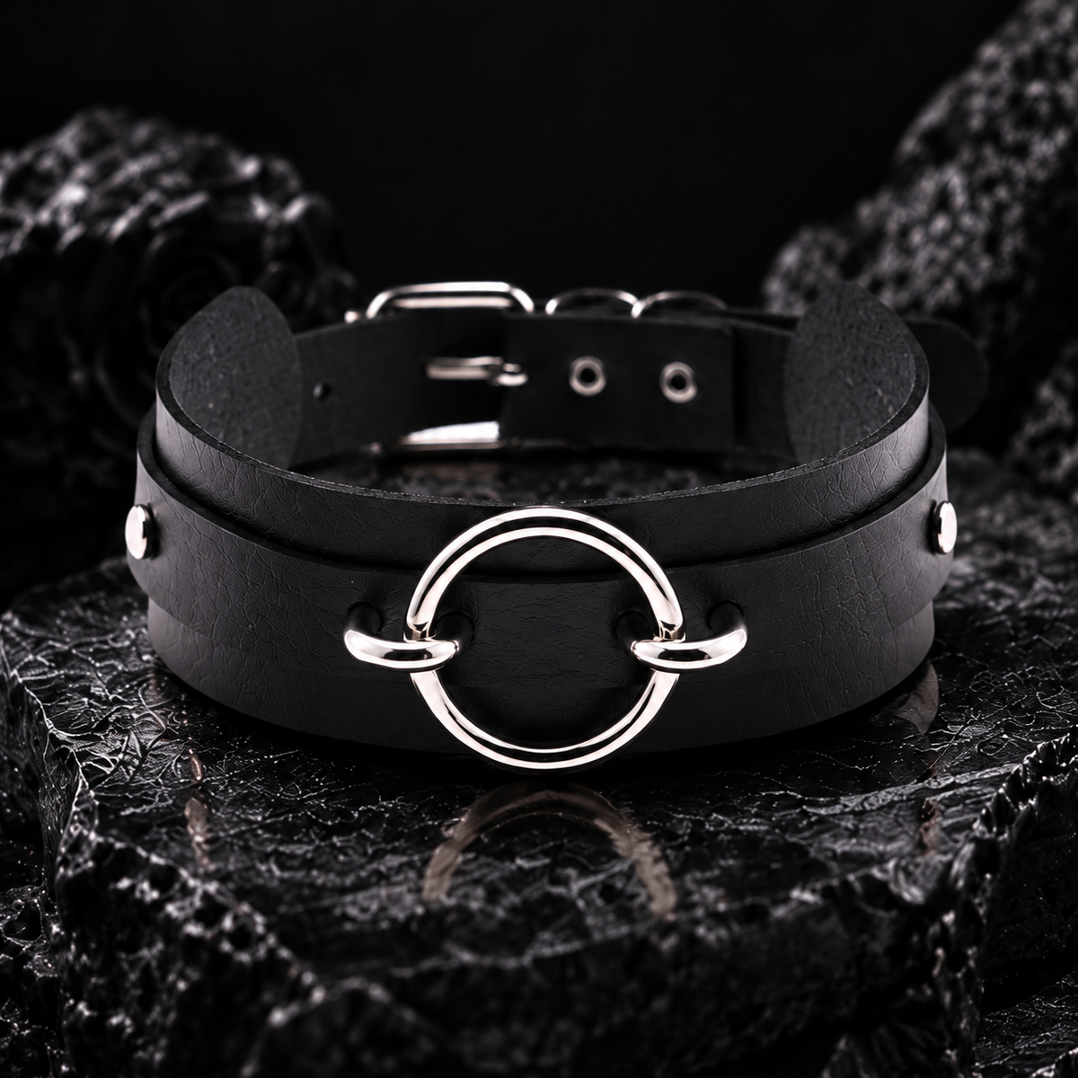 Cat Ear Ring Choker