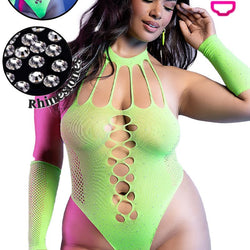 UV & Rhinestone Teddy & Gloves