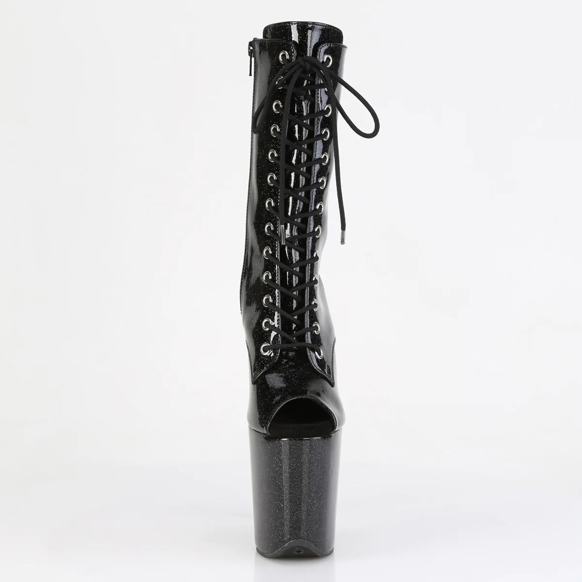 Pleaser Flamingo-1041GP-Black-Size 6-Clearance