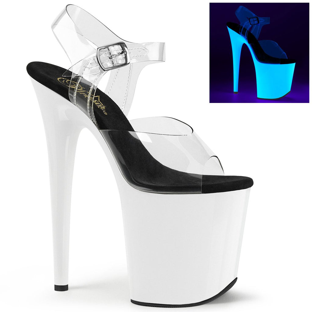 Pleaser Flamingo-808UV-Clearance