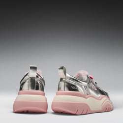 KOI Girlie Pop Chunky Trainers- Silver