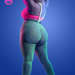 FAGL2126X-Neon Green/Neon Pink