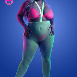 FAGL2126X-Neon Green/Neon Pink