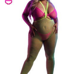 FAGL2126X-Neon Green/Neon Pink