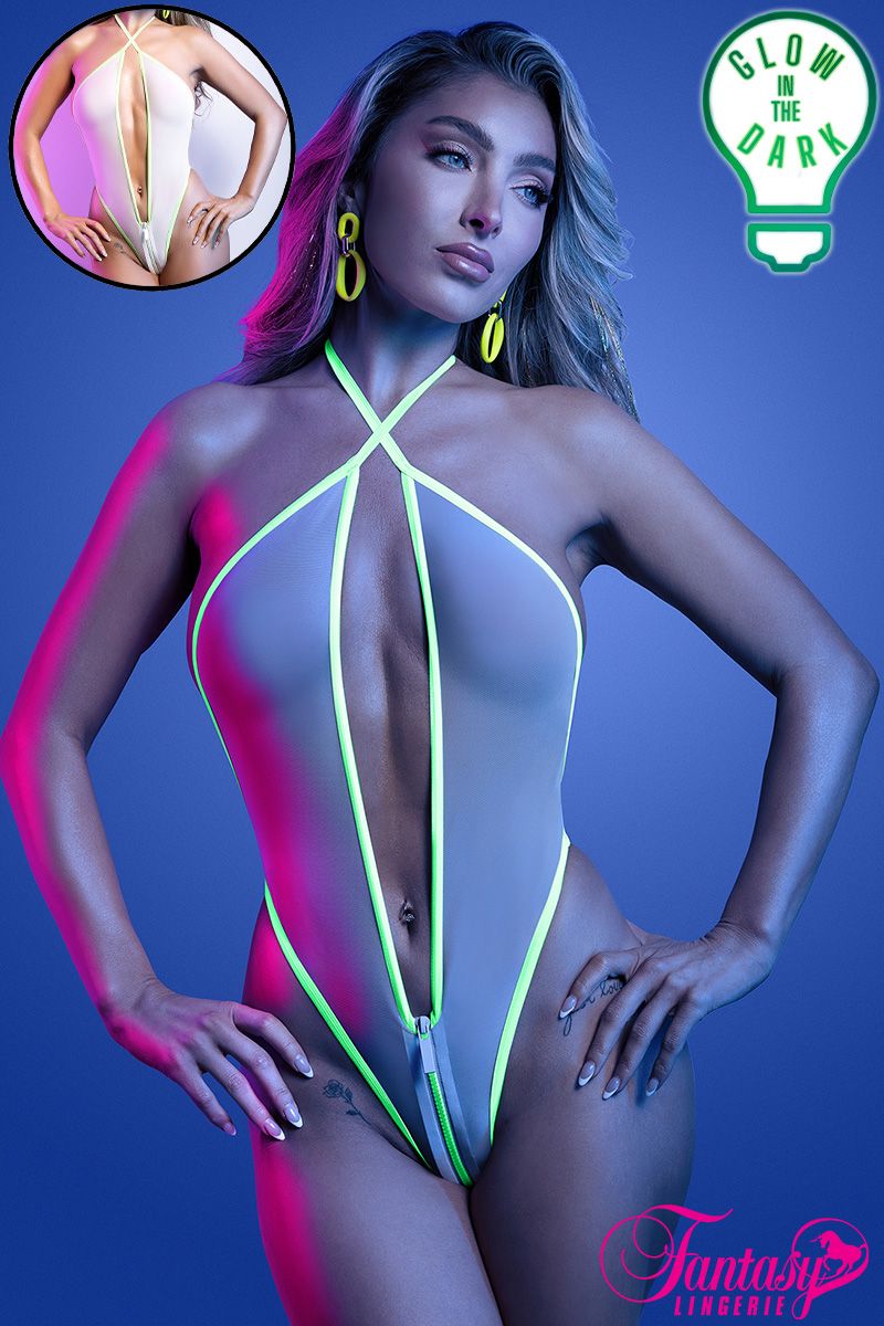 Glow Zipper Teddy