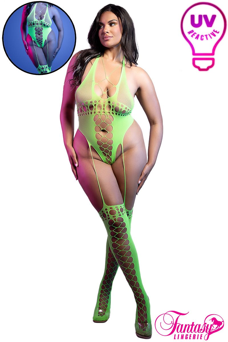 UV Reactive Bodystocking