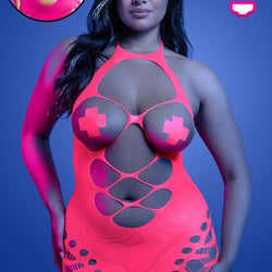 UV Reactive Dress & Pasties