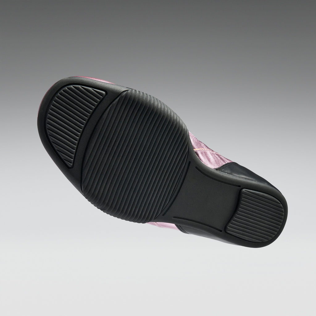 KOI Heartbreaker Sporty Slip On Shoes- Pink-Clearance