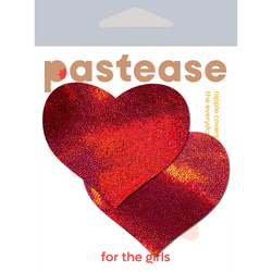 Liquid Red Heart Nipple Pasties