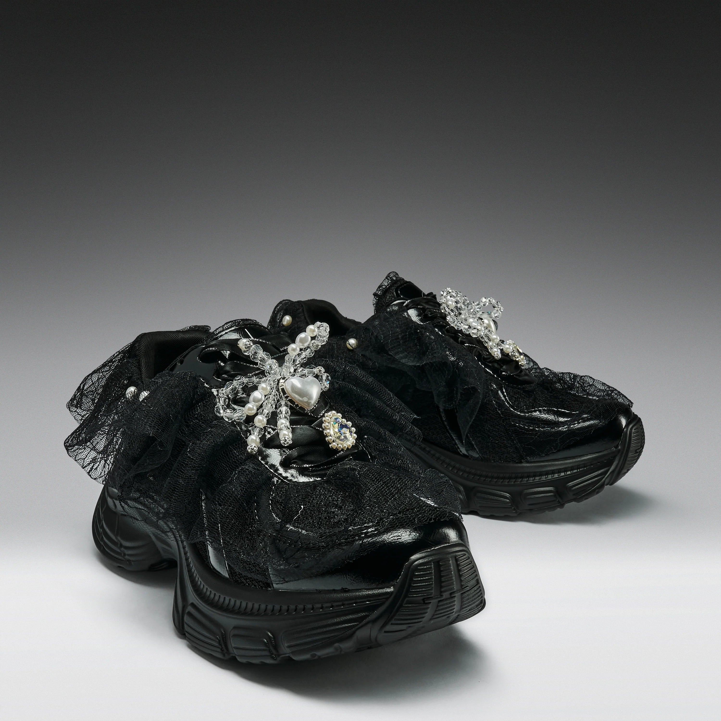 KOI Kelpie Whimsical Terrain Trainers - Black