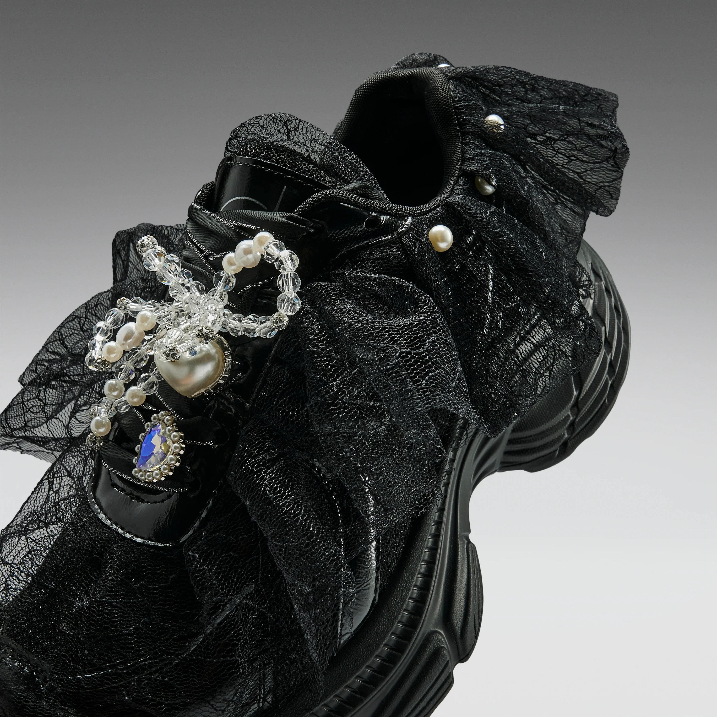 KOI Kelpie Whimsical Terrain Trainers - Black