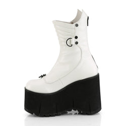 Demonia Kera-130-White-Size 7-Clearance