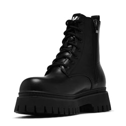 Lavell Lace Up Boots - Black