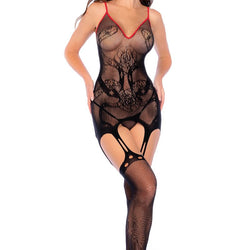 Snake Net Bodystocking