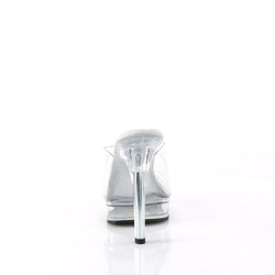 Fabulicious Majesty-501-Clear/Clear-Size 8-Clearance