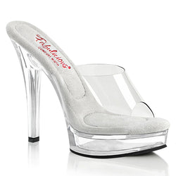 Fabulicious Majesty-501-Clear/Clear-Size 8-Clearance