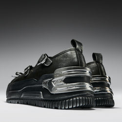 KOI Metamorphosis Distressed Mary Janes- Charcoal