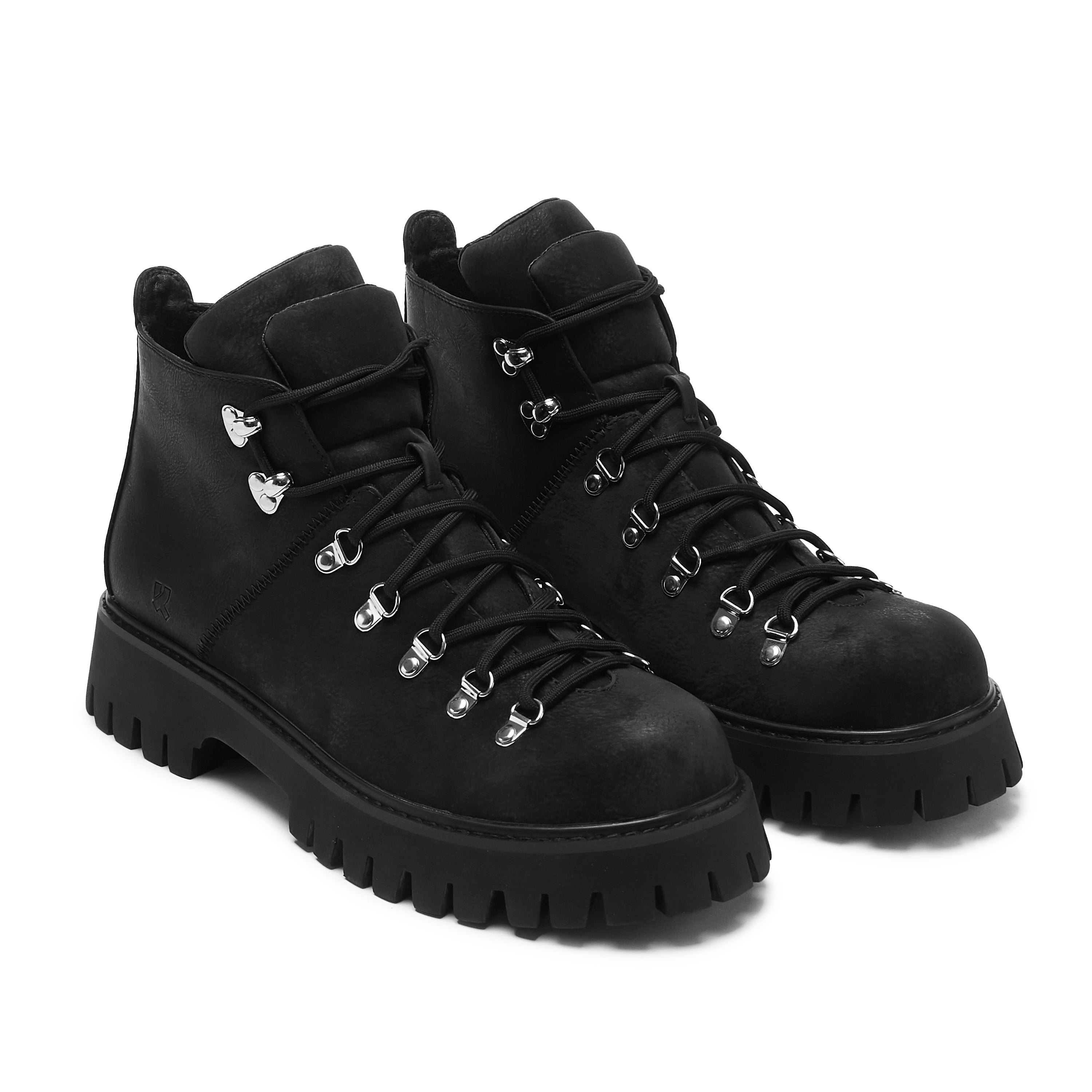KOI Nemesis Men's Black Lace Up Boots