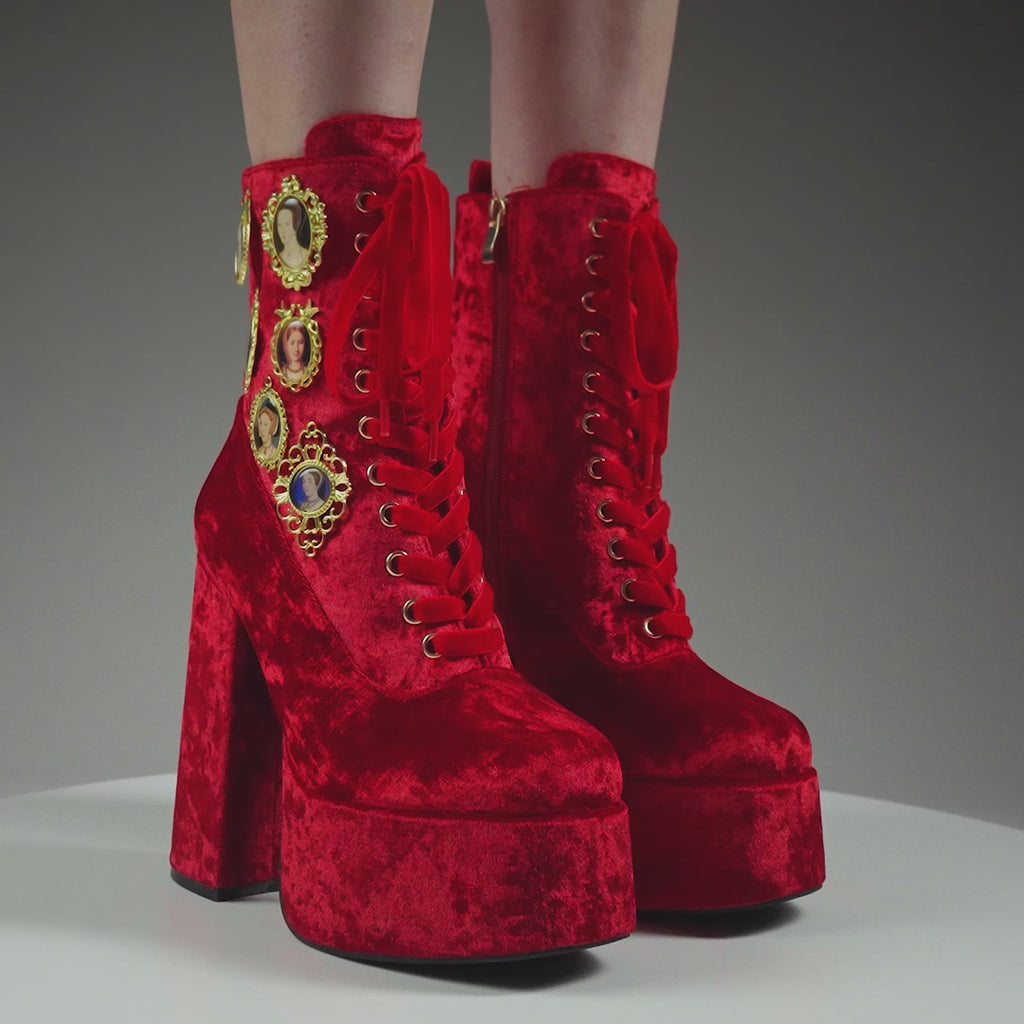 KOI The Six Shadows Heeled Boots