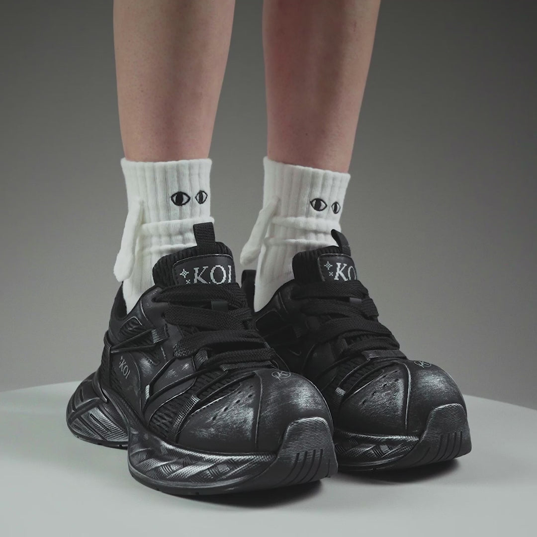 KOI Vortex Mega Chunky Trainers - Slate