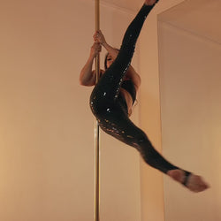 CXIX Gecko Grip™ Leggings: Black Waistband Grip