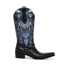 KOI Scorched One Men's Western Boots - Vintage Black