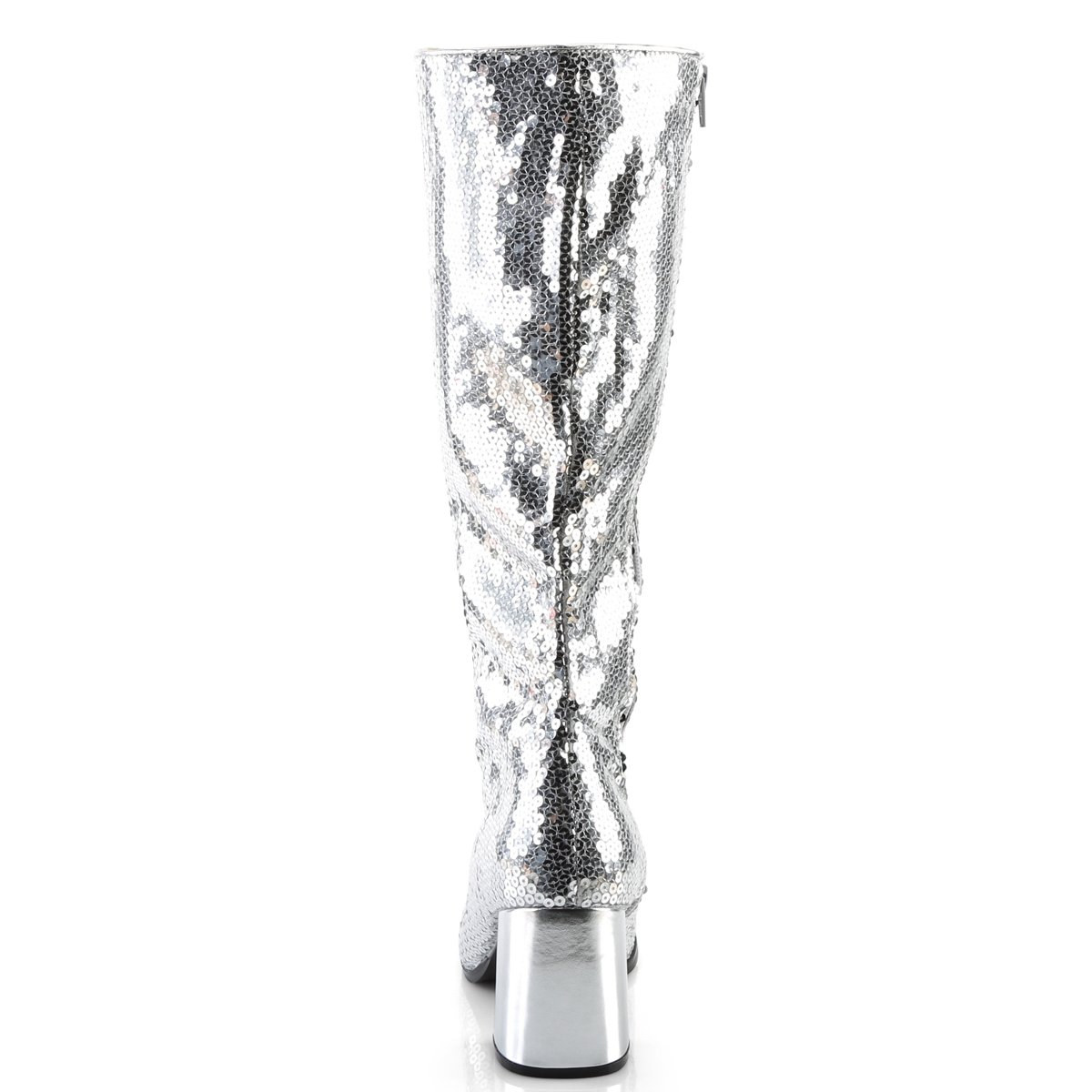 Bordello Spectacul-300SQ-Silver-Size 14-Clearance