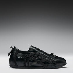 KOI Spellbound Lace Up Pumps- Black