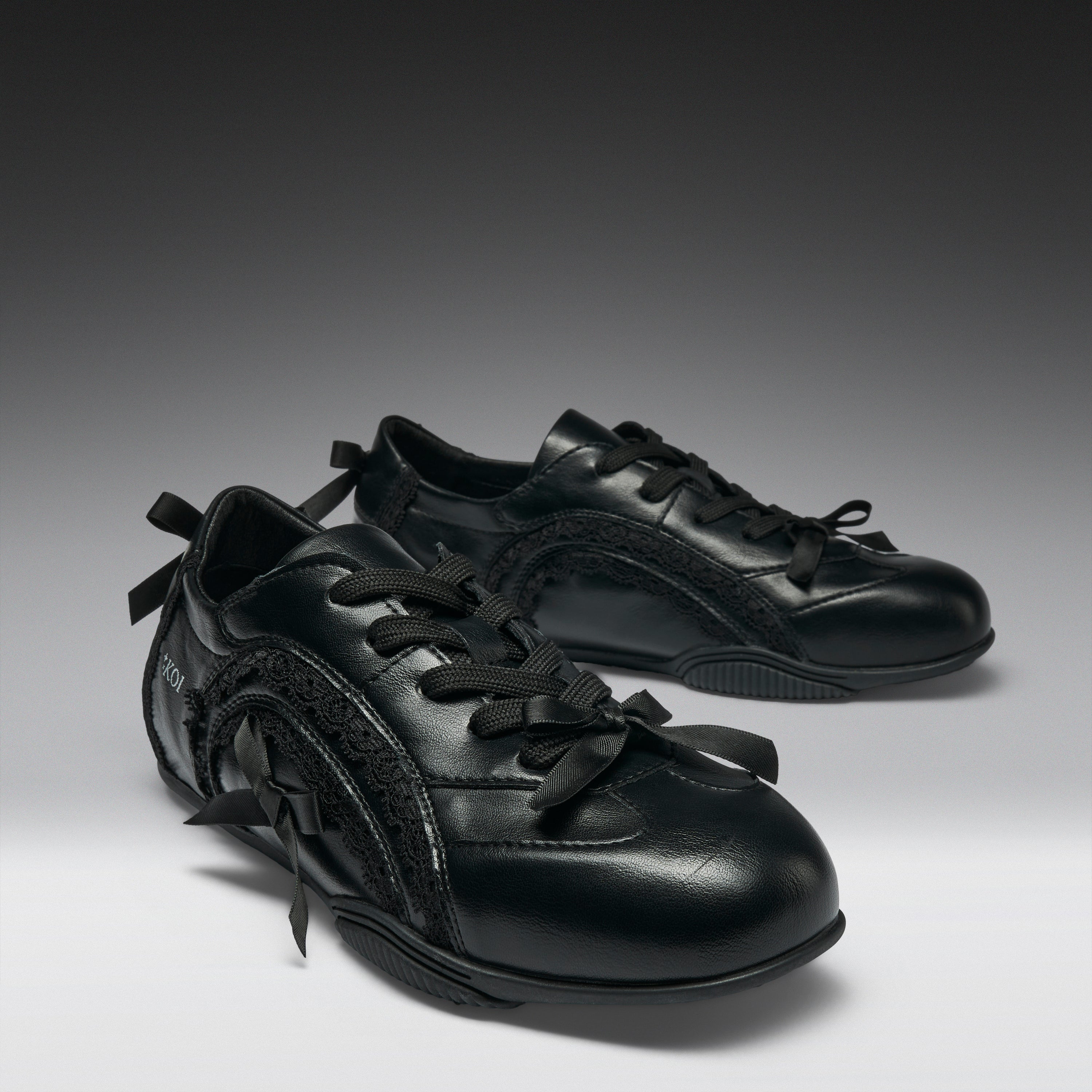 KOI Spellbound Lace Up Pumps- Black