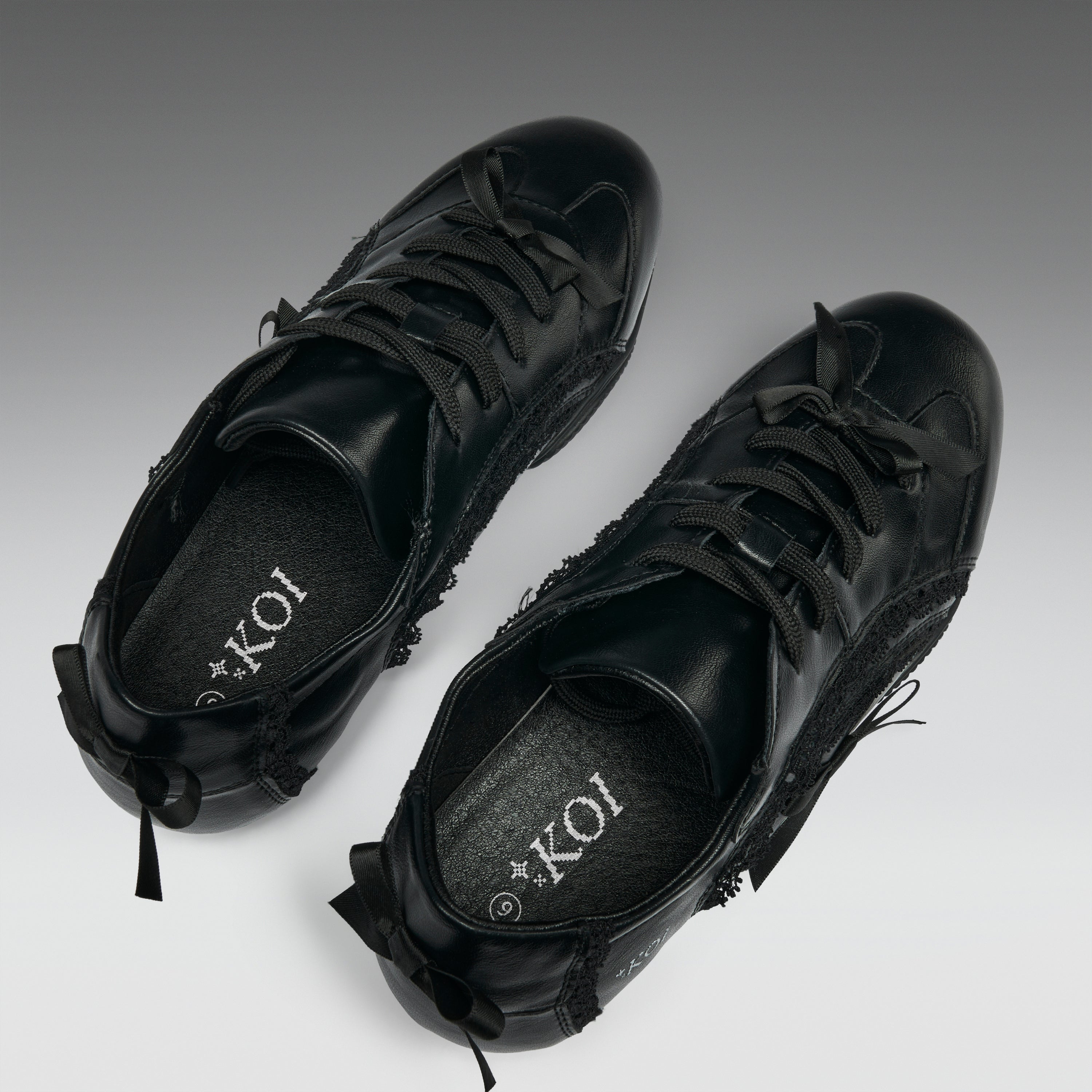 KOI Spellbound Lace Up Pumps- Black